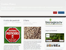Tablet Screenshot of biologico.tv